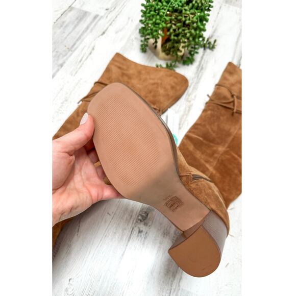 **SOLD**  Platform Over the Knee Boots (38.5) - Picture 4 of 12